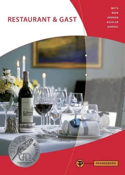 Coperta ediției germane „Restaurant und Gast”, cu medalia de argint a Academiei Gastronomice Germane